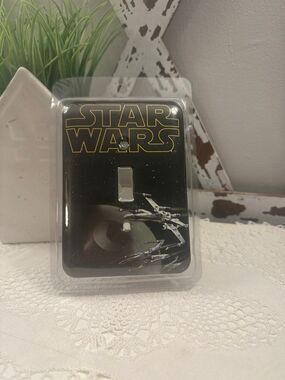Star Wars Light Switch Cover X Wing Fighter Death Star